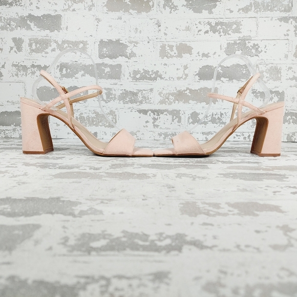 NEW BP Larissa Block Heel Slingback Ankle Strap Summer Sandals X419 - Picture 7 of 16